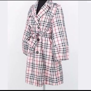 Very rare light pink Burberry coat